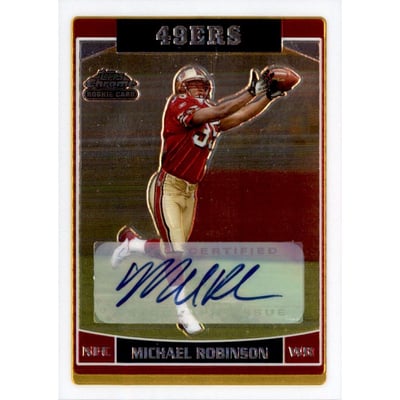 2006 Topps Chrome Rookie Autographs #255 Michael Robinson D