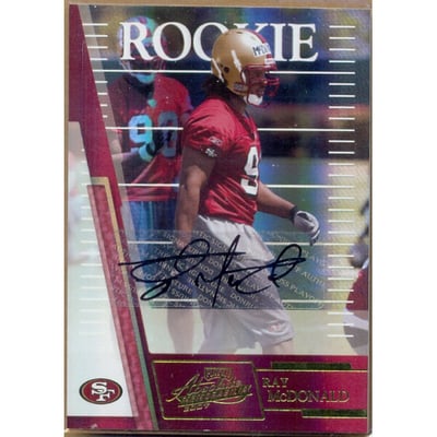 2007 Absolute Memorabilia #242 Ray McDonald AU RC