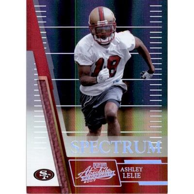 2007 Absolute Memorabilia Spectrum Silver #73 Ashley Lelie