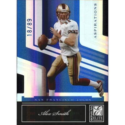2007 Donruss Elite Aspirations #83 Alex Smith QB/89