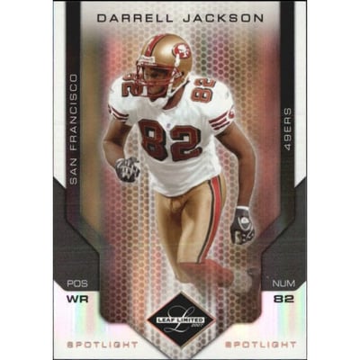 2007 Leaf Limited Bronze Spotlight #84 Darrell Jackson