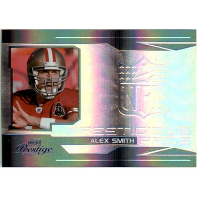 2007 Playoff Prestige Prestigious Pros Silver #9 Alex Smith QB