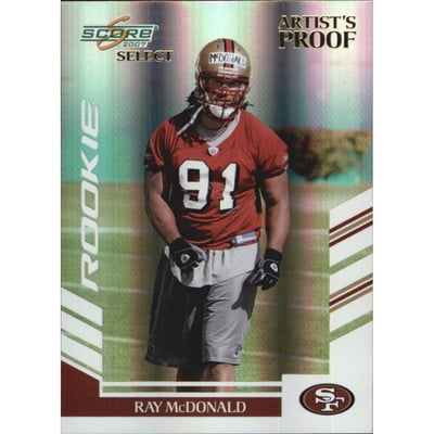 2007 Select Artist's Proof #409 Ray McDonald