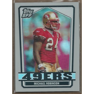 2007 Topps Draft Picks and Prospects Chrome Silver Refractors #70 Michael Robinson
