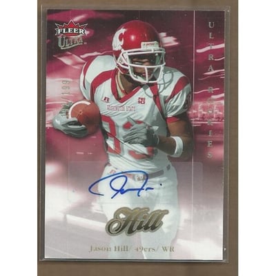2007 Ultra Rookie Autographs #267 Jason Hill