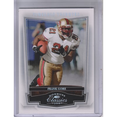 2008 Donruss Classics Timeless Tributes Silver #83 Frank Gore