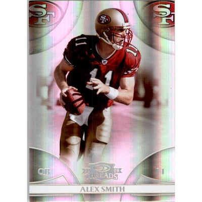 2008 Donruss Threads Gold Holofoil #120 Alex Smith QB