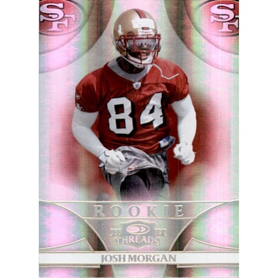 2008 Donruss Threads Gold Holofoil #197 Josh Morgan