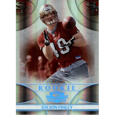 2008 Donruss Threads Platinum Holofoil #184 Joe Jon Finley