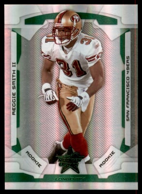 2008 Leaf Rookies and Stars Longevity Emerald #172 Reggie Smith