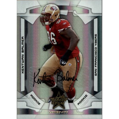 2008 Leaf Rookies and Stars Longevity Rookie Autographs #154 Kentwan Balmer/250