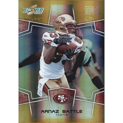 2008 Select Gold Zone #274 Arnaz Battle