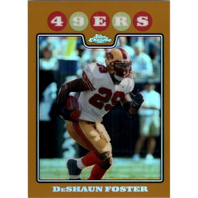 2008 Topps Chrome Gold Refractors #TC33 DeShaun Foster