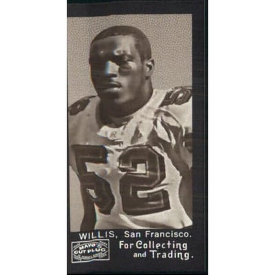 2008 Topps Mayo Mini Princeton Orange Backs #156 Patrick Willis