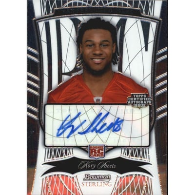 2009 Bowman Sterling #111 Kory Sheets AU/999 RC