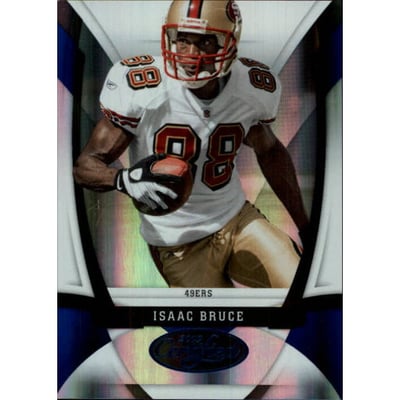 2009 Certified Mirror Blue #105 Isaac Bruce