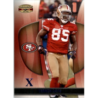 2009 Donruss Gridiron Gear Platinum X's #95 Vernon Davis
