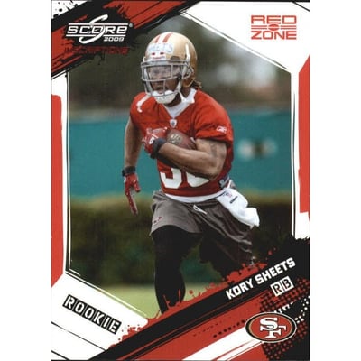 2009 Score Inscriptions Red Zone #365 Kory Sheets