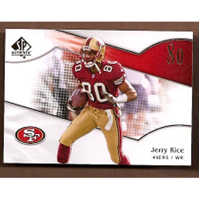 2009 SP Authentic #128 Jerry Rice