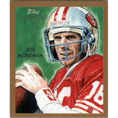 2009 Topps National Chicle Mini #46 Joe Montana
