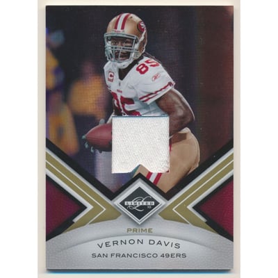 2010 Limited Threads Prime #84 Vernon Davis/50