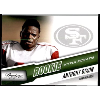 2010 Prestige Xtra Points Green #205 Anthony Dixon