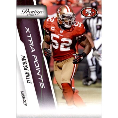 2010 Prestige Xtra Points Purple #172 Patrick Willis