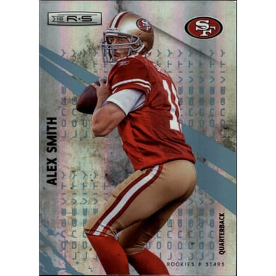 2010 Rookies and Stars Longevity Parallel Platinum #124 Alex Smith QB
