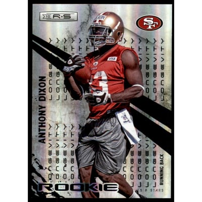 2010 Rookies and Stars Longevity Parallel Silver Holofoil #172 Anthony Dixon