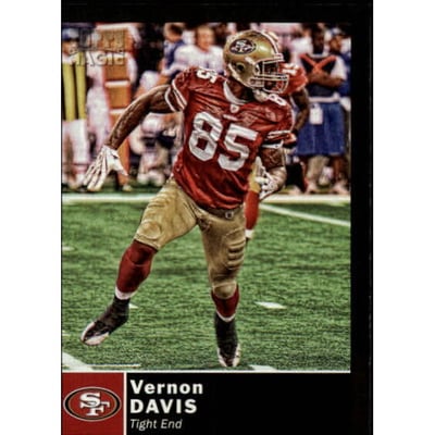 2010 Topps Magic Mini Black #137 Vernon Davis SP
