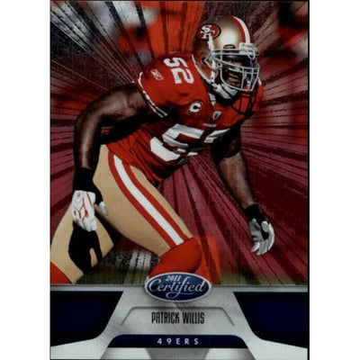 2011 Certified Platinum Blue #127 Patrick Willis