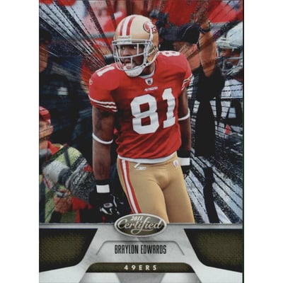 2011 Certified Platinum Gold #102 Braylon Edwards