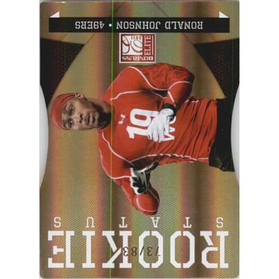 2011 Donruss Elite Status #184 Ronald Johnson/83