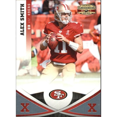 2011 Panini Gridiron Gear Platinum X's #133 Alex Smith QB