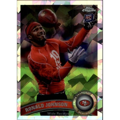 2011 Topps Chrome Crystal Atomic Refractors #204 Ronald Johnson