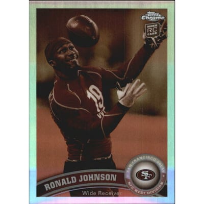 2011 Topps Chrome Sepia Refractors #204 Ronald Johnson