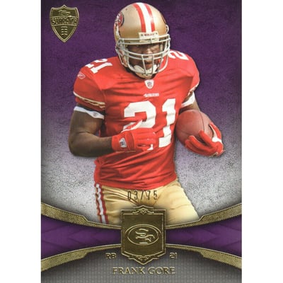 2011 Topps Supreme Purple #51 Frank Gore