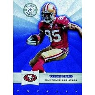 2011 Totally Certified Blue #91 Vernon Davis