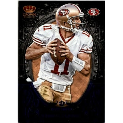 2012 Crown Royale Pivotal Players Blue #25 Alex Smith