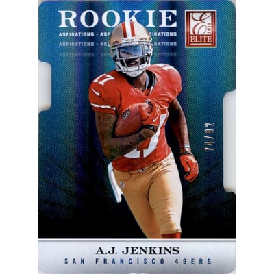 2012 Elite Aspirations #175 A.J. Jenkins/92
