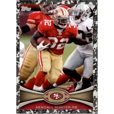 2012 Topps Camo #336 Kendall Hunter