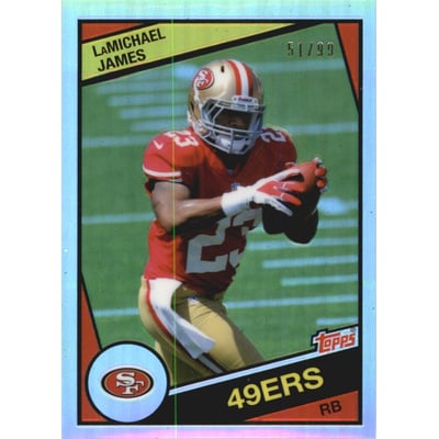 2012 Topps Chrome 1984 Refractors #21 LaMichael James