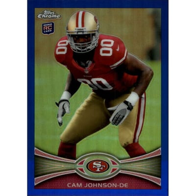 2012 Topps Chrome Blue Refractors #159 Cam Johnson
