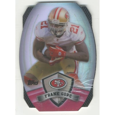 2012 Topps Game Time Giveaway Die Cut #27 Frank Gore