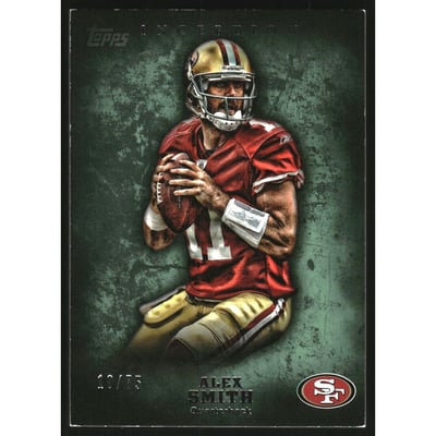 2012 Topps Inception Green #78 Alex Smith