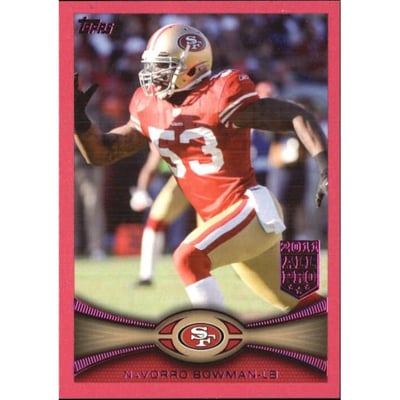 2012 Topps Pink #411 NaVorro Bowman