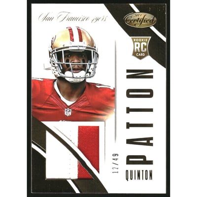 2013 Certified Potential Materials Prime #29 Quinton Patton