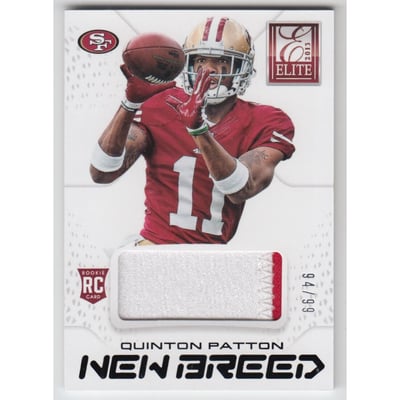 2013 Elite New Breed Jerseys Prime #11 Quinton Patton