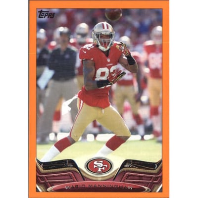 2013 Topps Orange #285 Mario Manningham