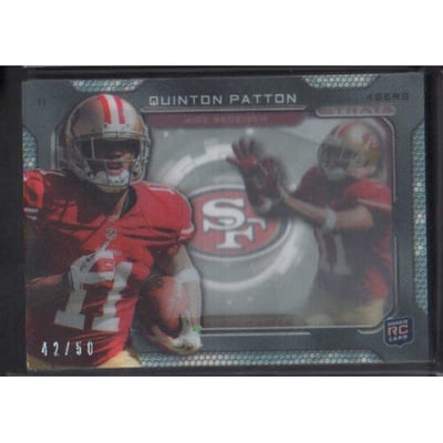 2013 Topps Strata Shadow Box #SSRQP Quinton Patton